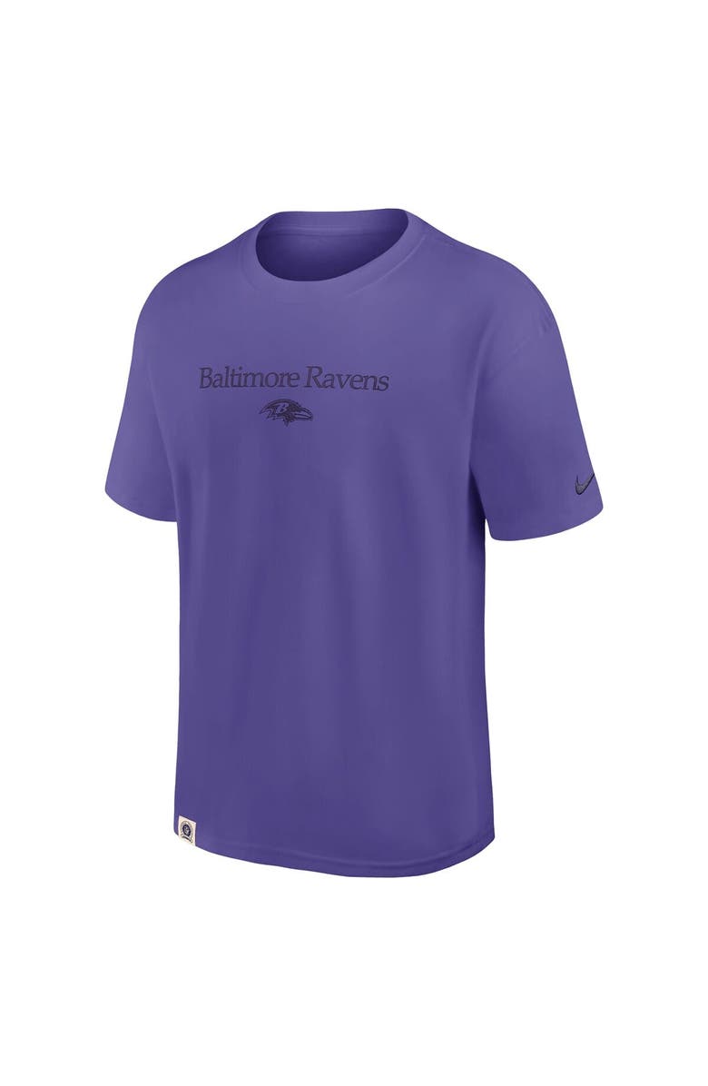 Nike Men's Nike Purple Baltimore Ravens Glory Max90 T-Shirt, Alternate, color, 