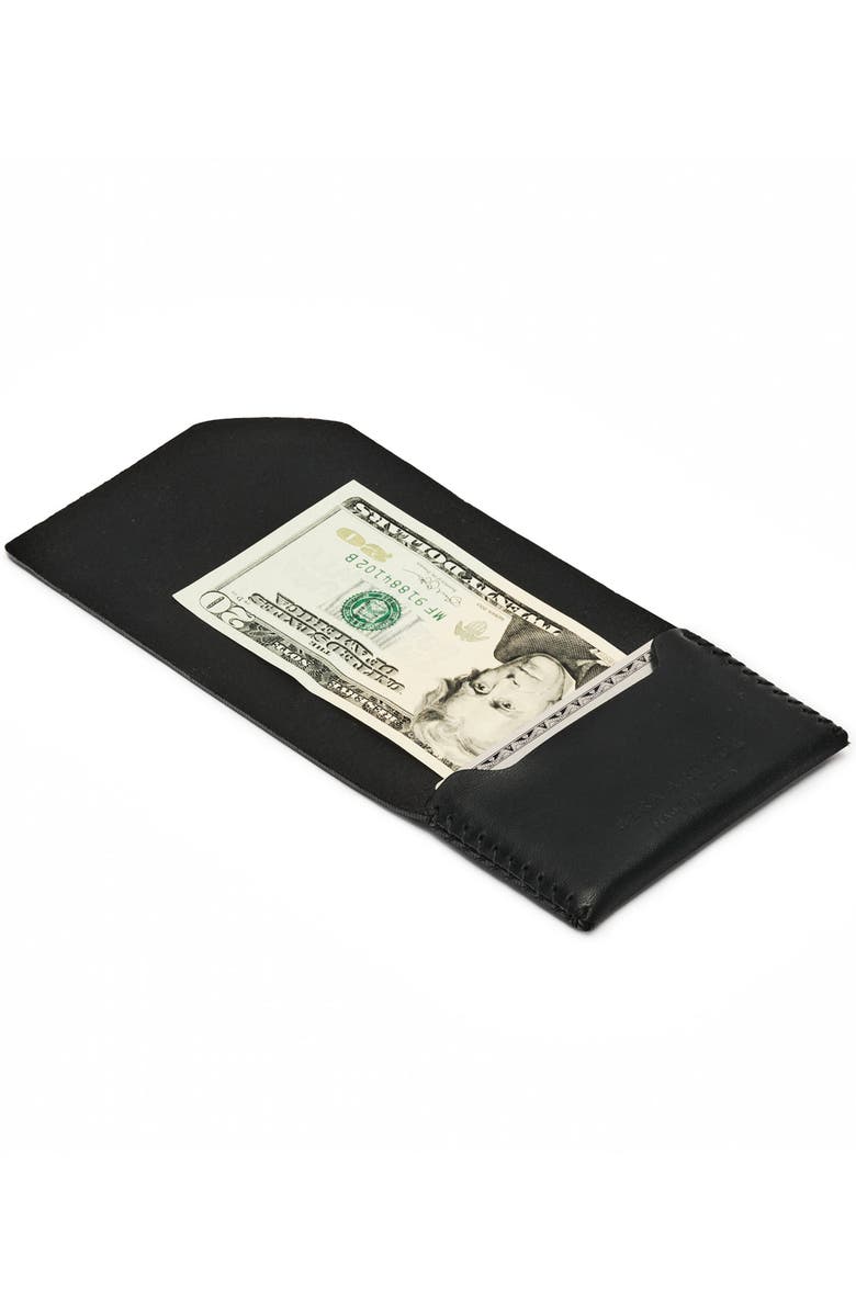 Ezra Arthur Slim Trifold Wallet, Alternate, color, Black