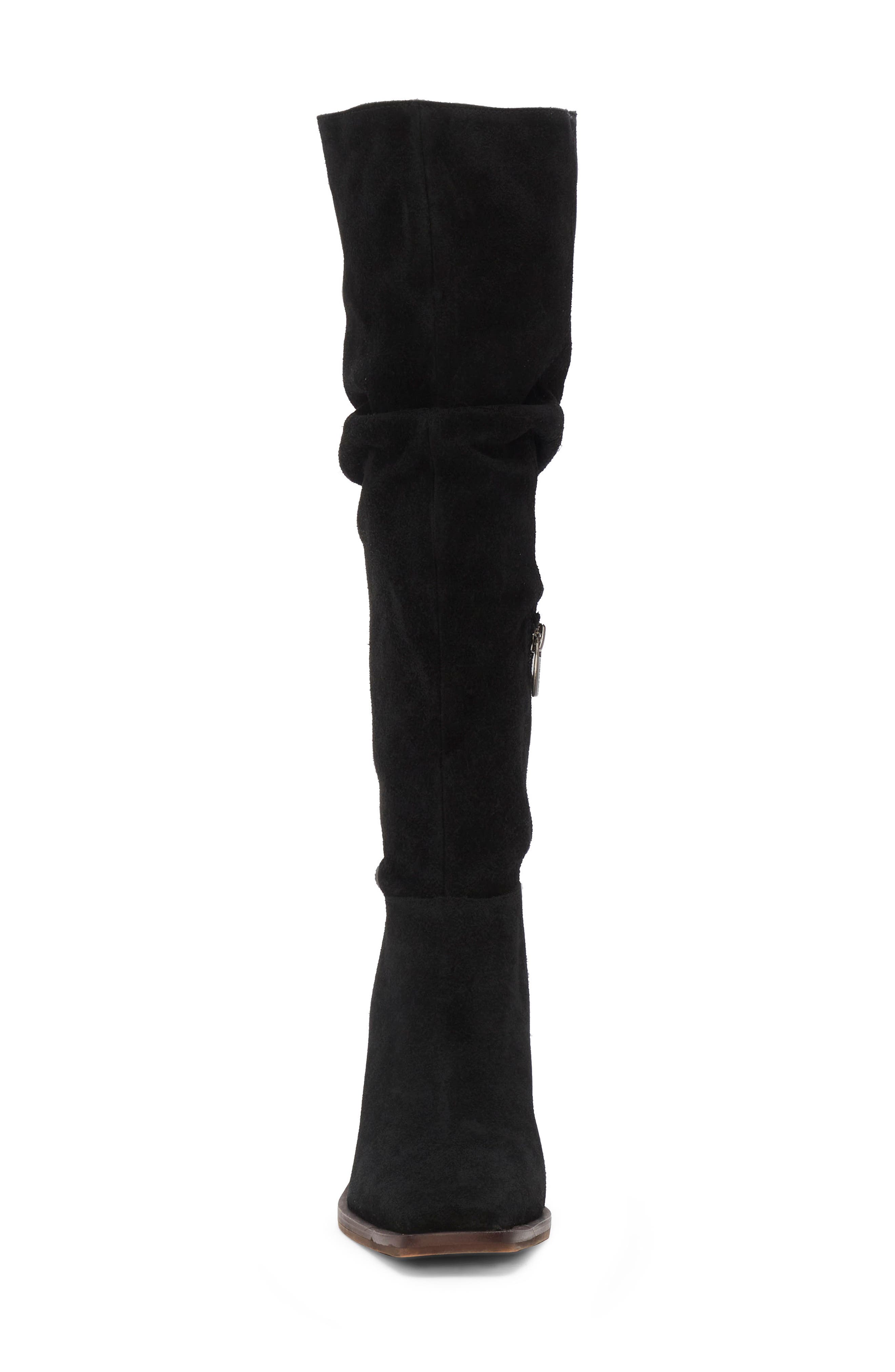 Alimber Knee High Booy, Alternate, color, BLACK