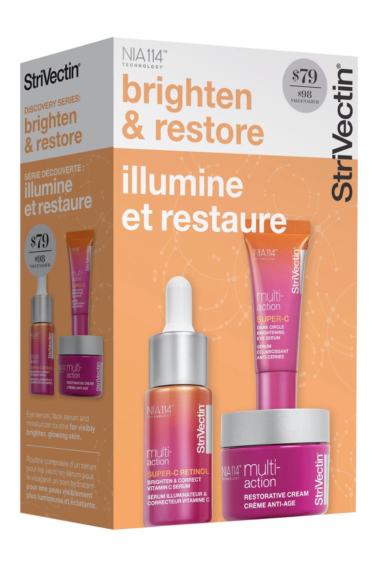 Multi-Action Brighten and Restore Discovery Set $79 Value, Alternate, color, NO COLOR