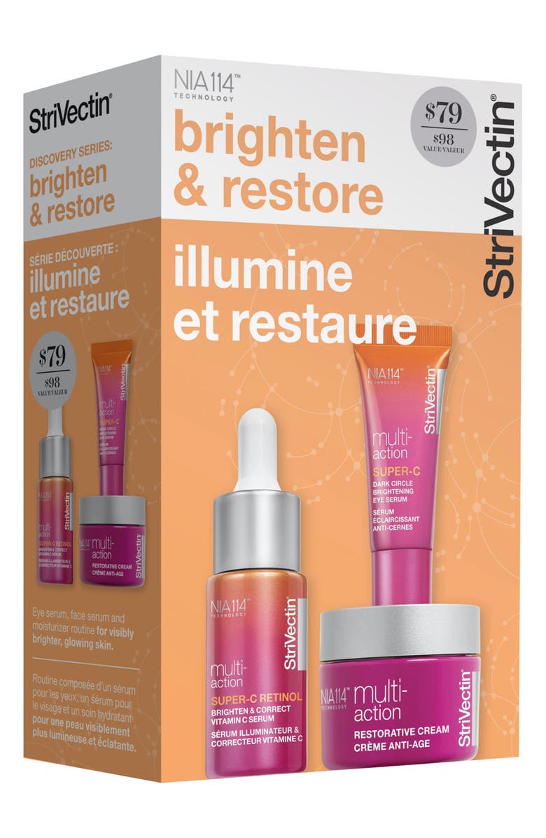 StriVectin<sup>®</sup> Multi-Action Brighten and Restore Discovery Set $79 Value, Alternate, color,