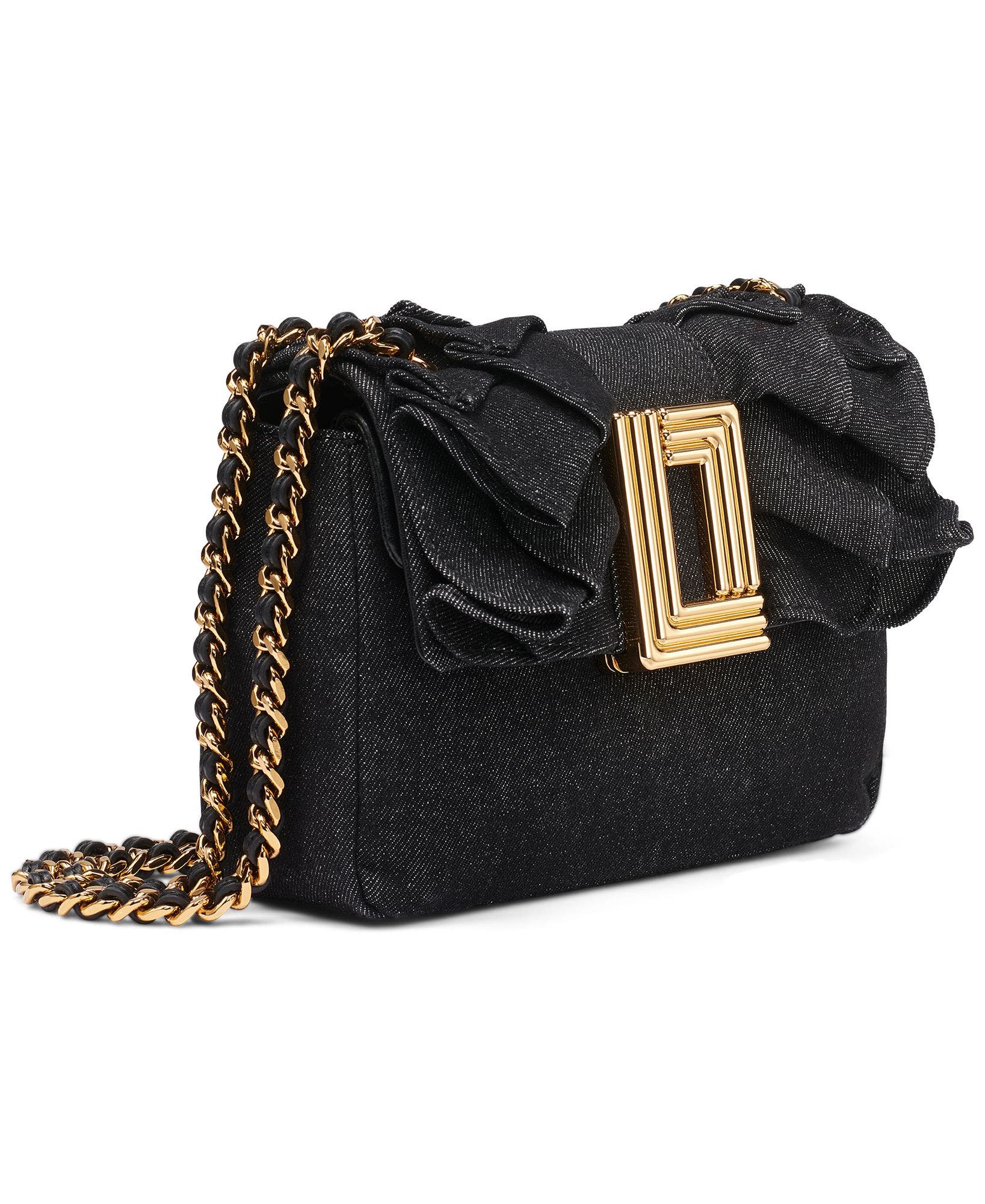 Lafayette Crossbody, Alternate, color, Black Denim