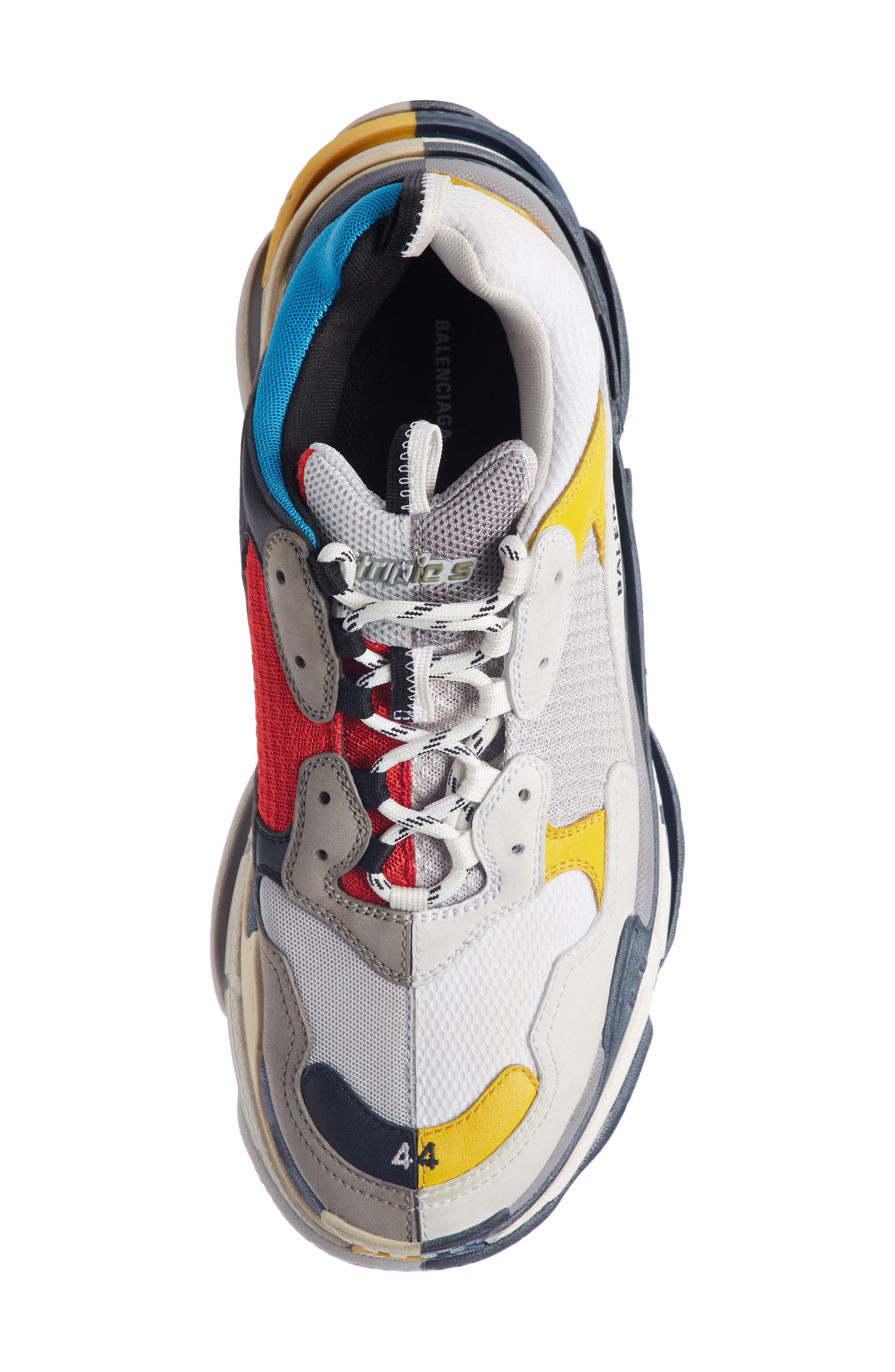 Balenciaga Triple-S Split Sneaker, Alternate, color, 