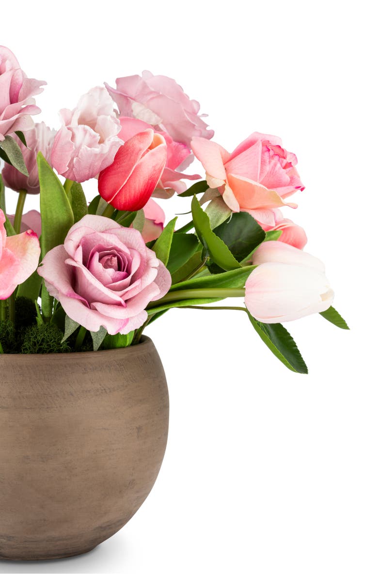 CocoBella Harlow RealTouch Rose and Tulip Arrangement, Alternate, color, 