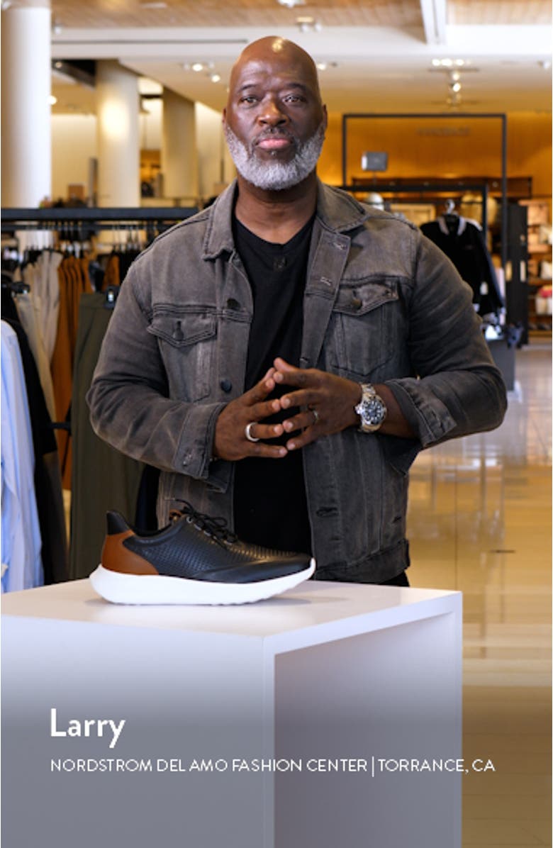 Amherst 2.0 U-Throat Leather Sneaker, sales video thumbnail