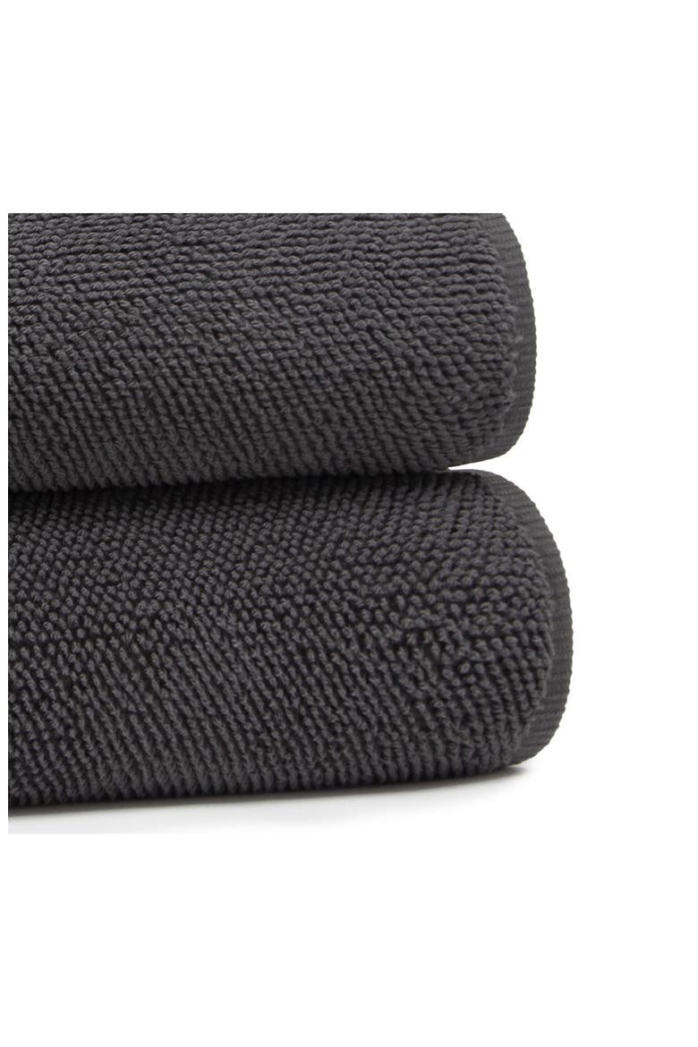 Veneto Cotton Bath Towel, Main, color, CHARCOAL