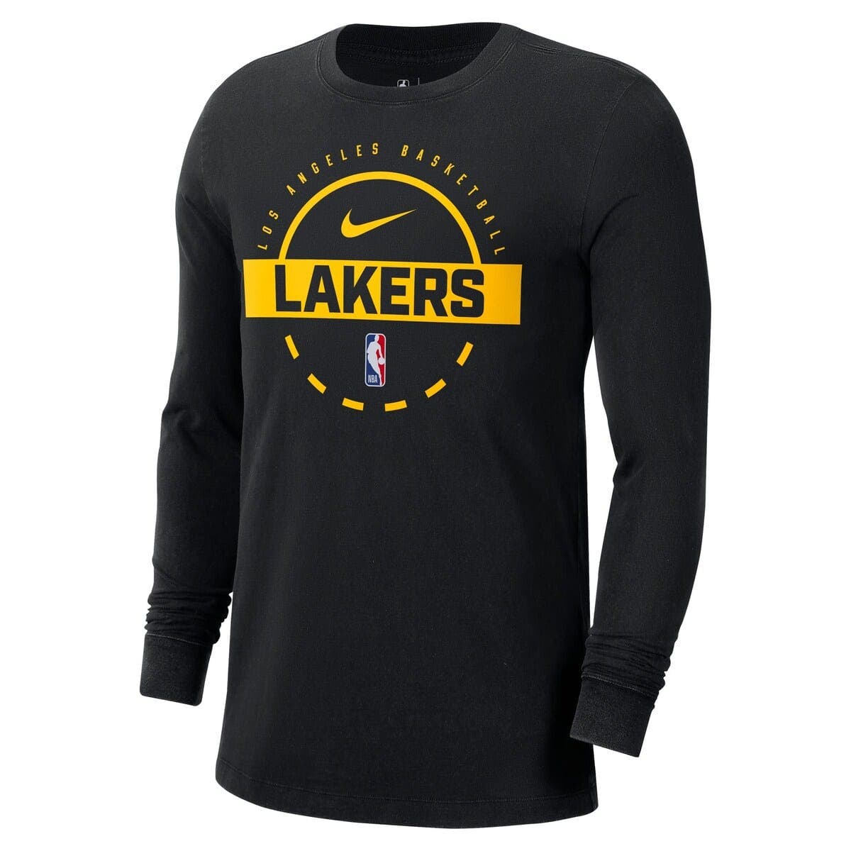 lakers long sleeve nike