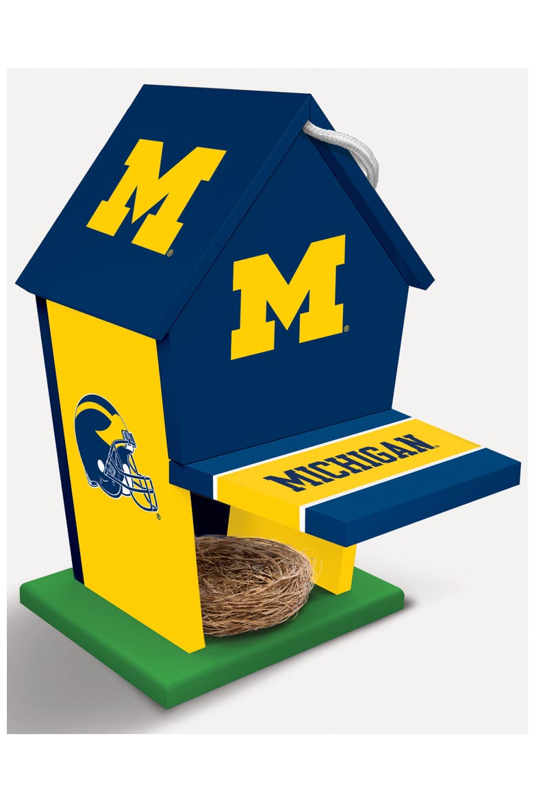 Michigan Wolverines Birdhouse, Alternate, color, Multicolor