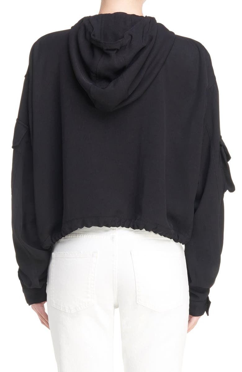 Acne Studios Loki Crop Jacket, Alternate, color, 