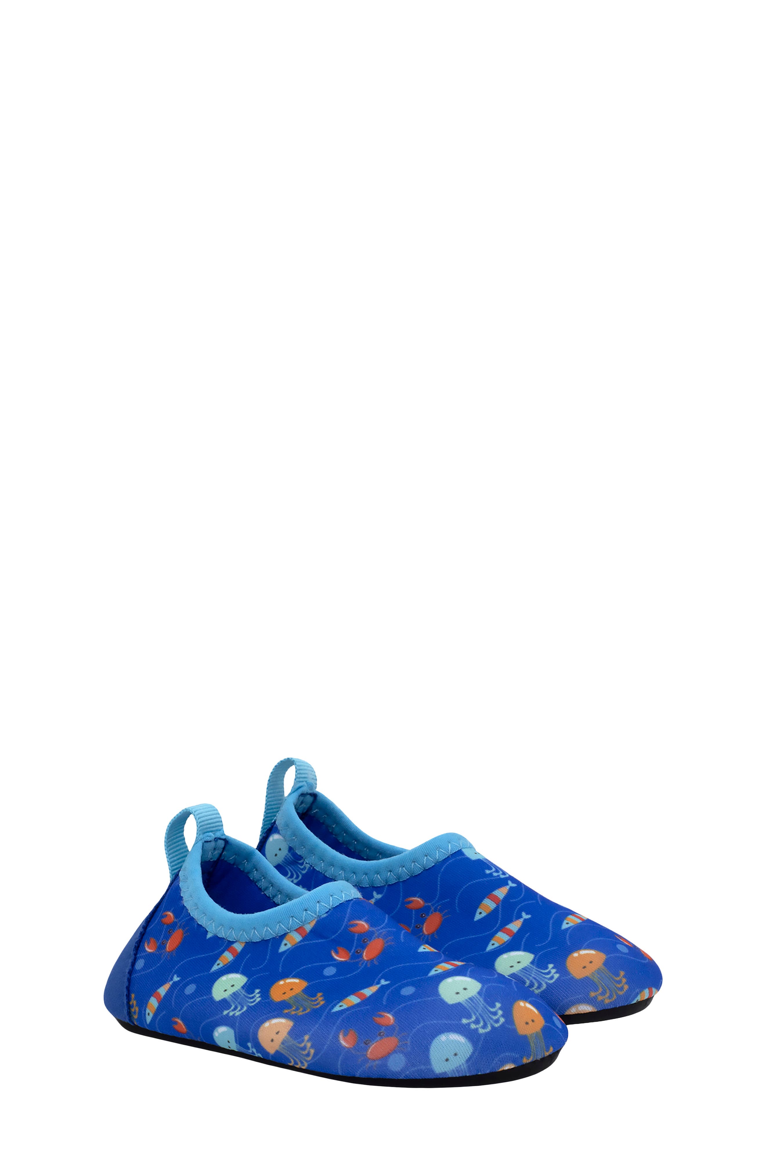 Robeez<sup>®</sup> Kids' Ocean Life Play Slip-On Shoe, Main, color, Blue