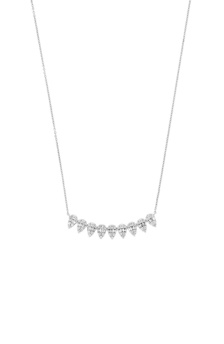 Bony Levy Gatsby Diamond Collar Necklace, Main, color, White Gold/ Diamond