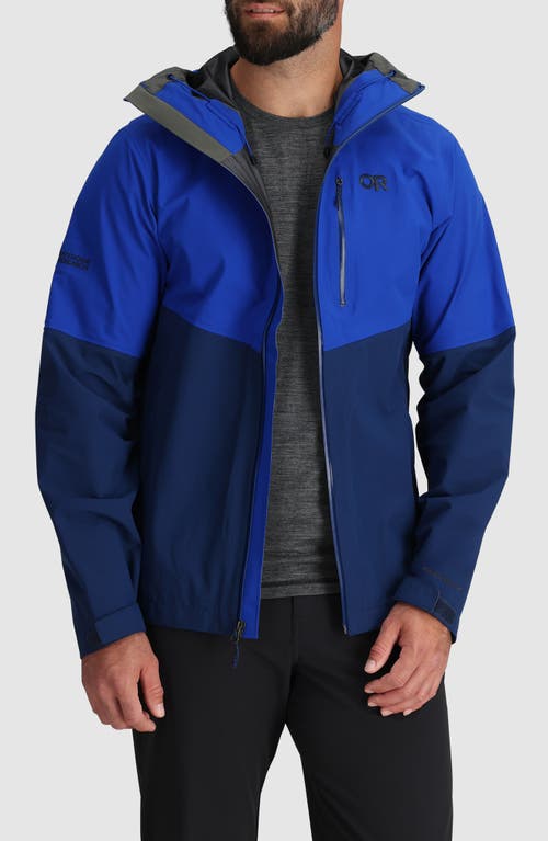 Outdoor Research Foray 3L Waterproof Jacket in Topaz/Cenote 