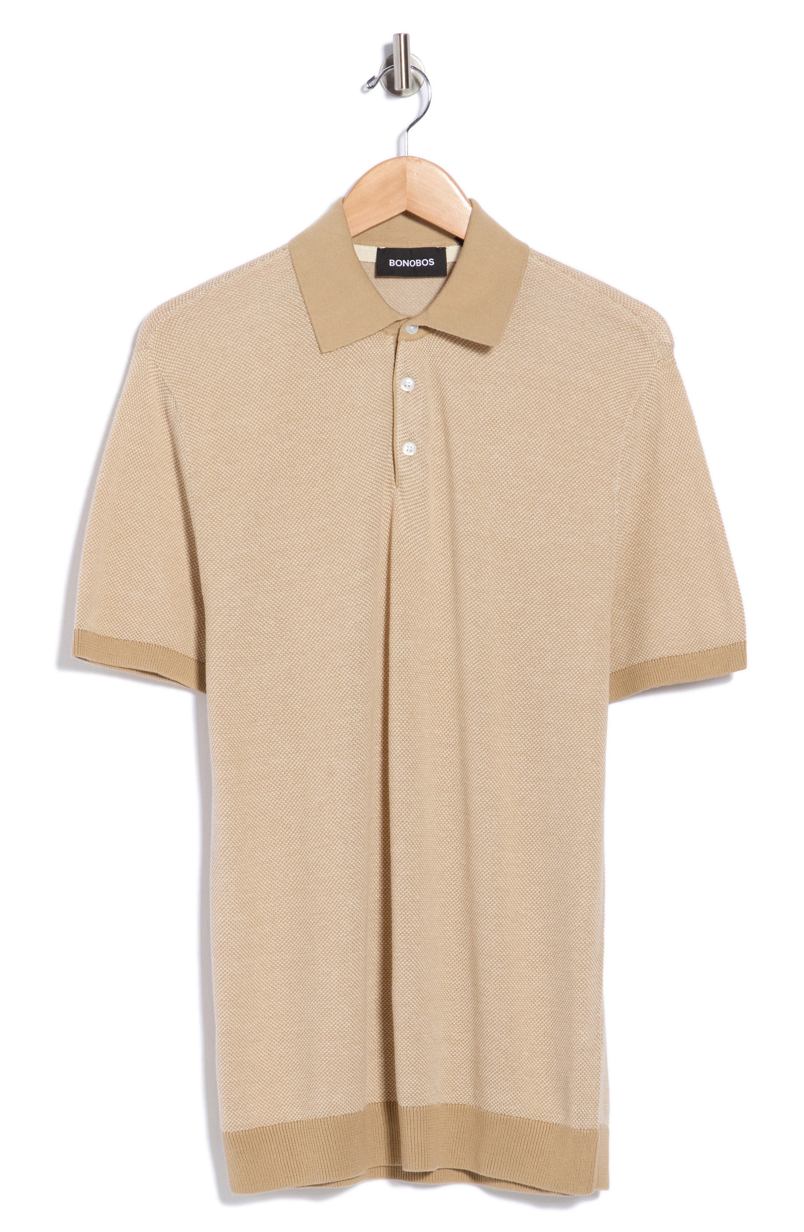 Two-Tone Cotton Polo