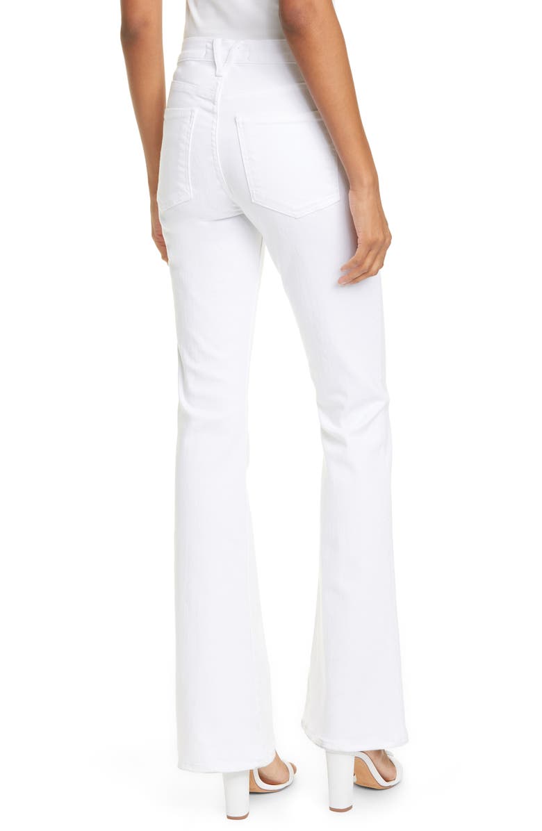 Veronica Beard Beverly High Waist Skinny Flare Jeans, Alternate, color, 