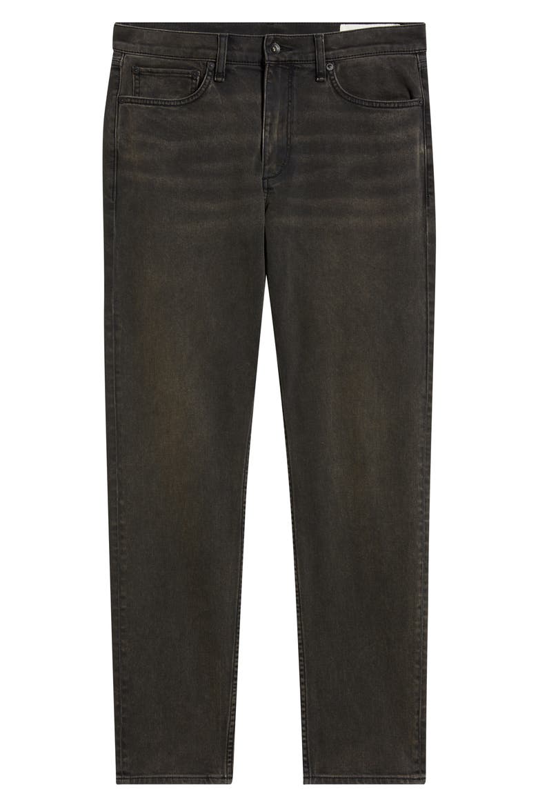 Fit 2 Authentic Stretch Slim Fit Jeans, Alternate, color, WASHED BLACK/ BROWN