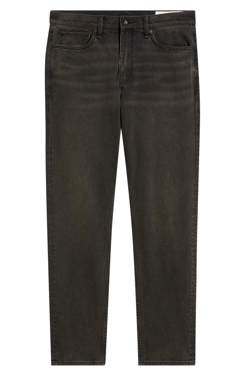 rag & bone Fit 2 Authentic Stretch Slim Fit Jeans, Alternate, color, Washed Black/ Brown