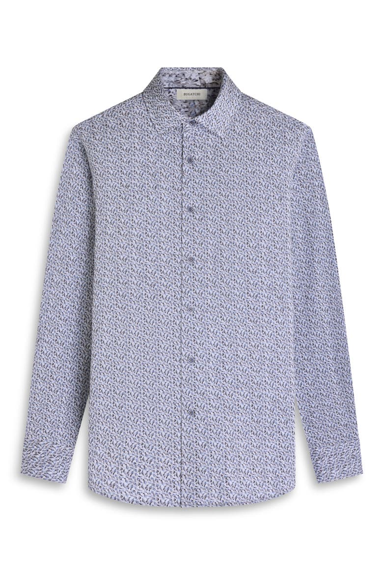 Jimmy OoohCotton® Button-Up Shirt, Alternate, color, PLATINUM