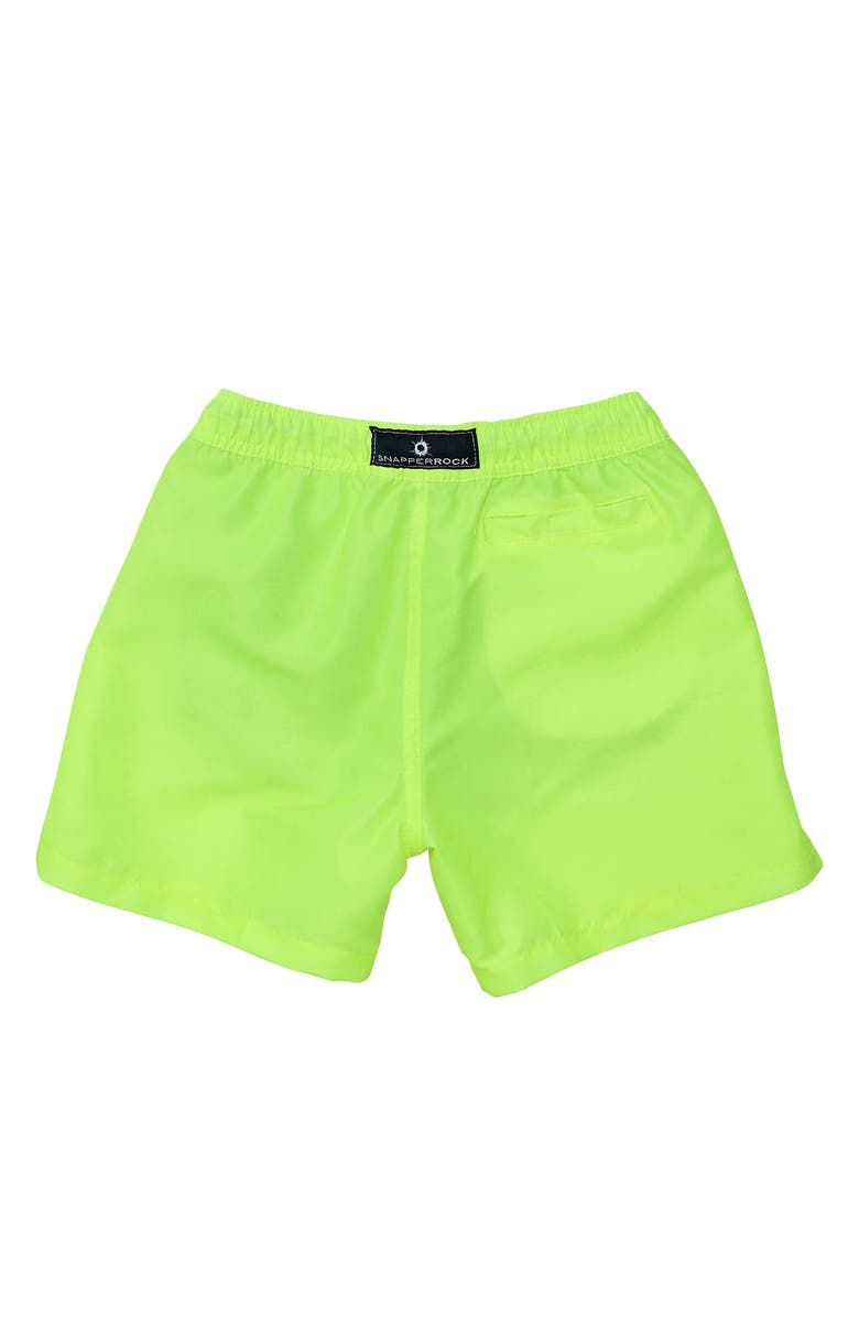 Snapper Rock Kids' Comfort Swim Trunks, Alternate, color, Bright Yellow