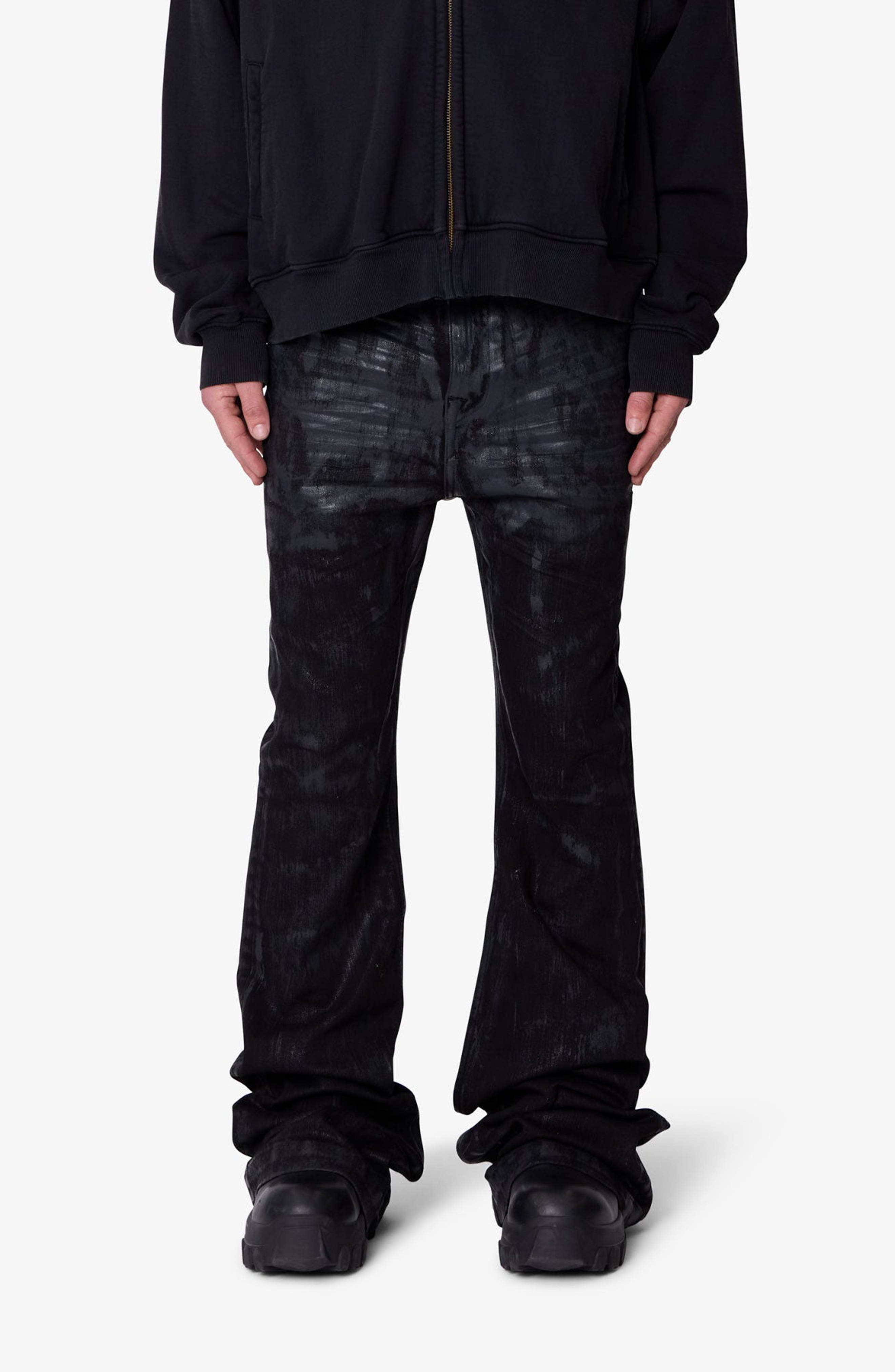 Super Stacked Hem Jeans
