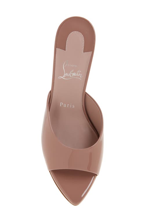 Christian Louboutin Miss Z Pointed Toe Sandal In Vintage Rose