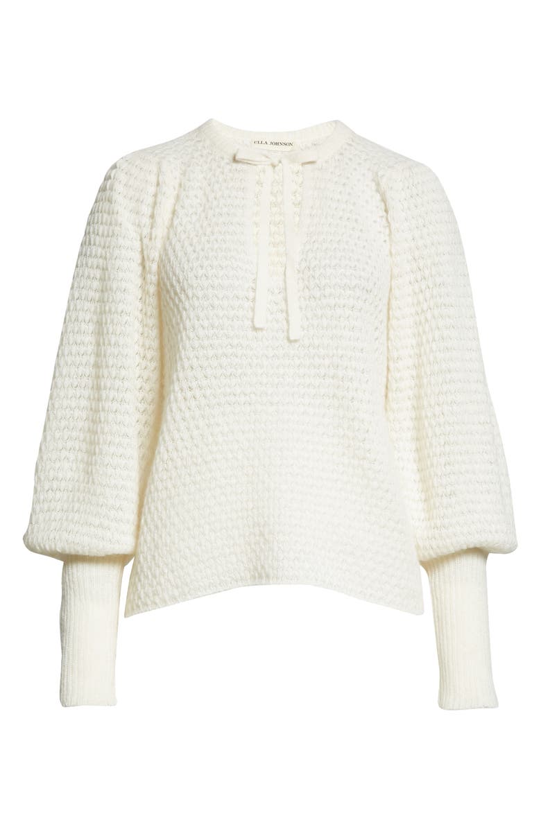 Ulla Johnson Lara Alpaca Blend Pullover, Alternate, color, 