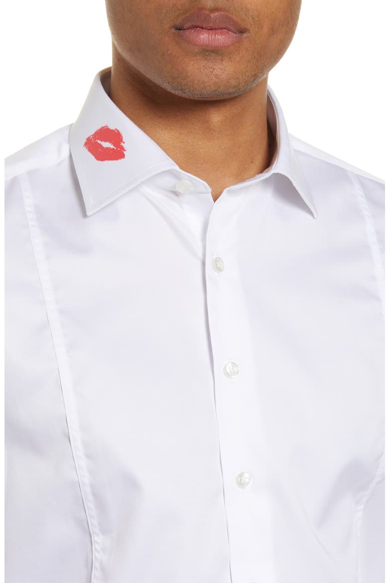 Romeo Slim Fit Button-Up Shirt, Alternate, color, WHITE