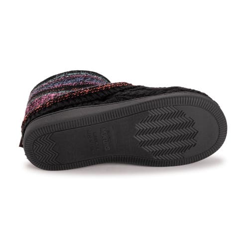 Muk Luks Rochelle Slipper Boot In Multi