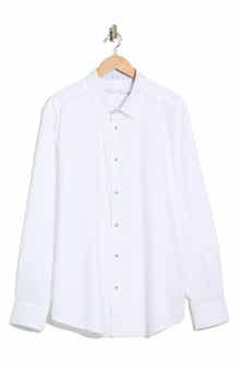 Robert Graham Solid Cotton Button-Up Shirt