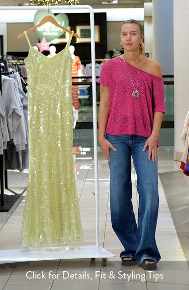 Giovanna Sequin Mermaid Gown, sales video thumbnail