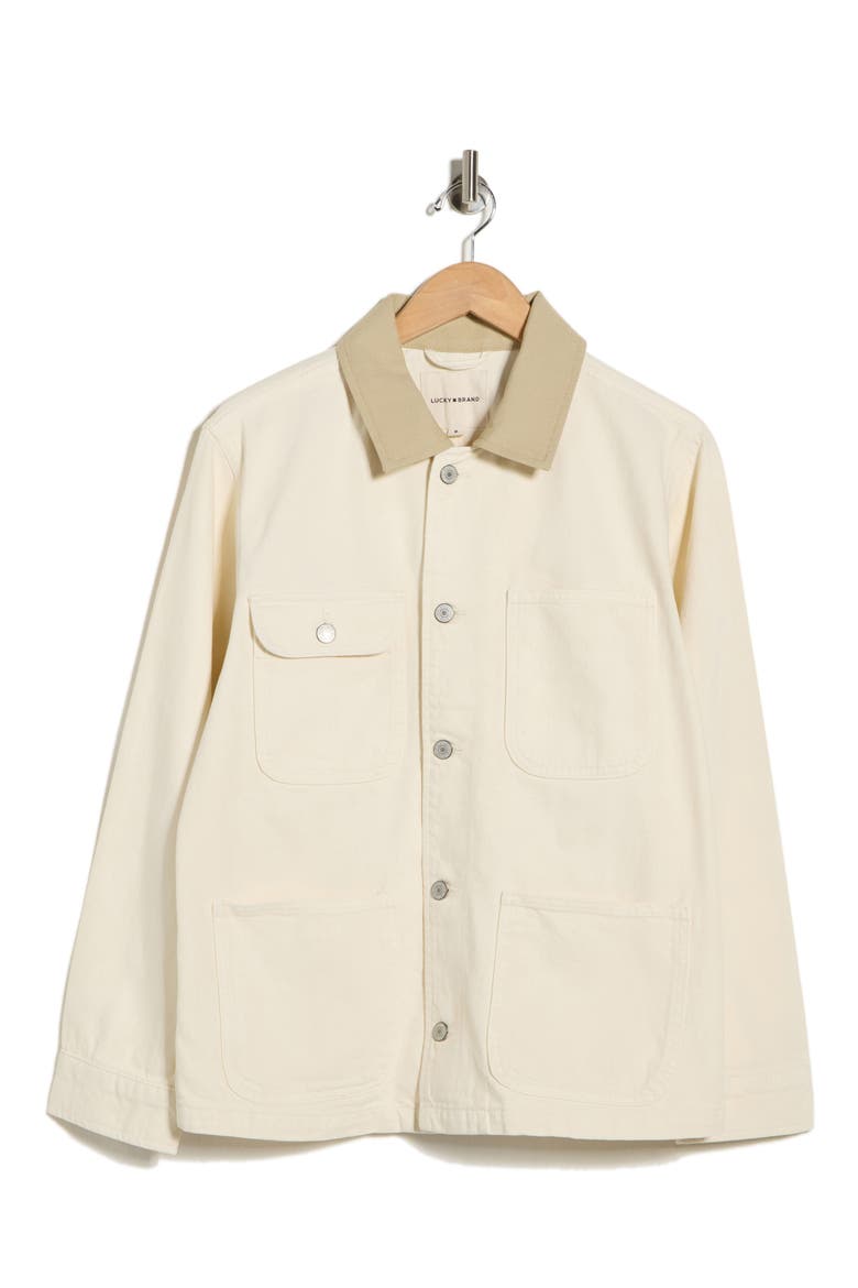 Cotton Canvas Barn Jacket, Alternate, color, WHISPERING WILLOW
