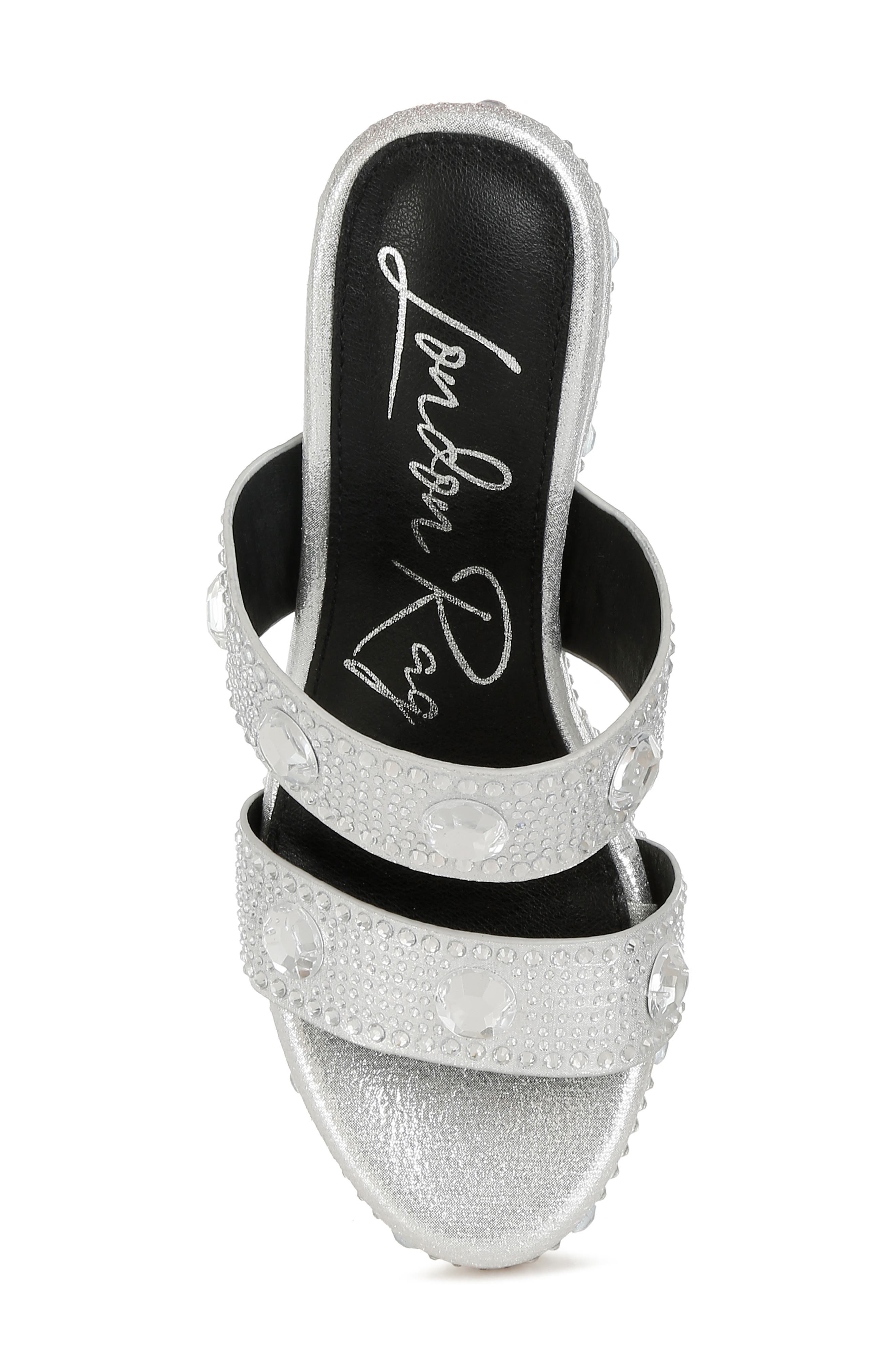 LONDON RAG Iki Diki Wedge Sandal, Alternate, color, Silver