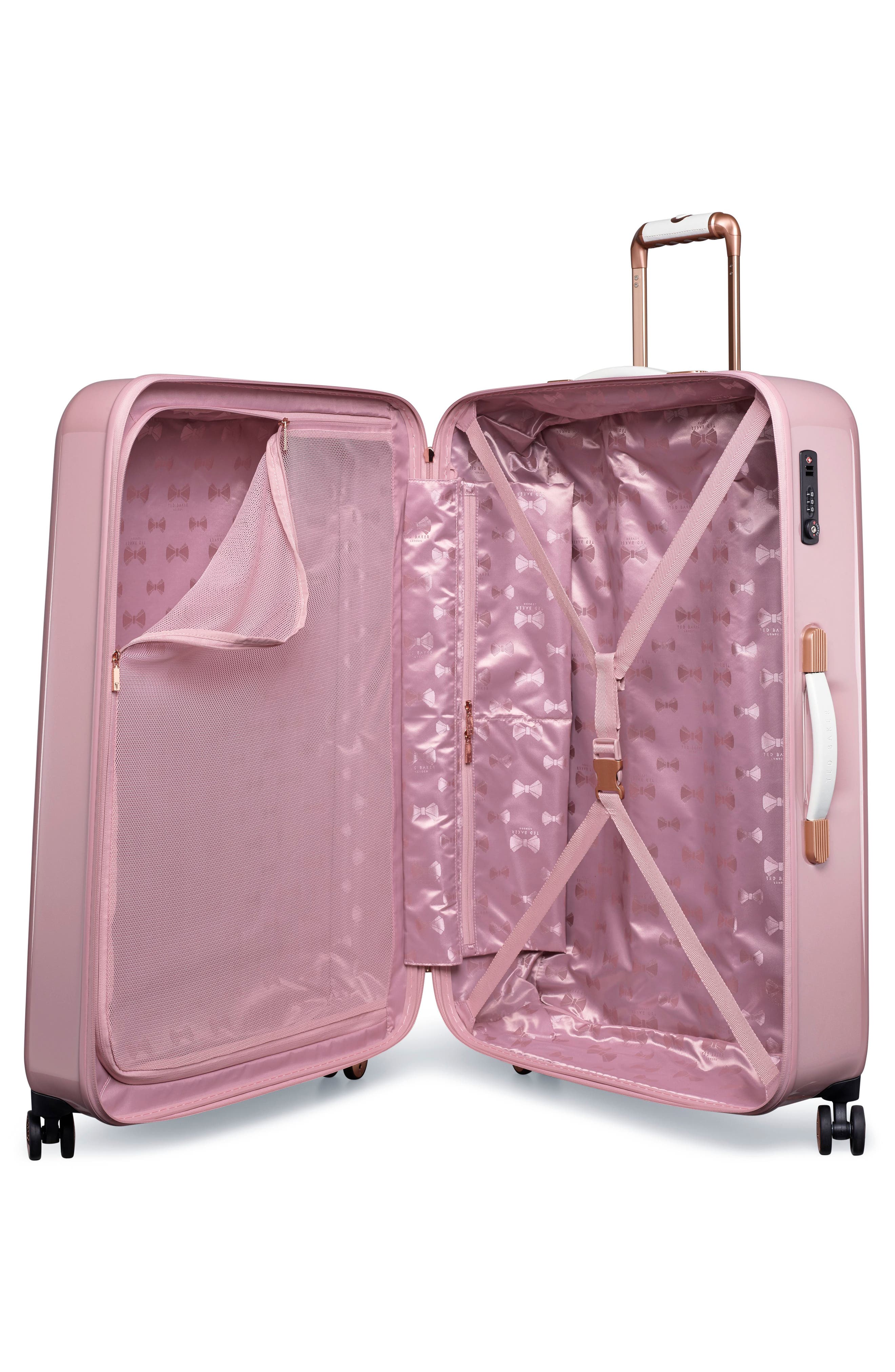 Ted Baker London Large Elegant Print 32-Inch Hard Shell Spinner Suitcase, Alternate, color, 