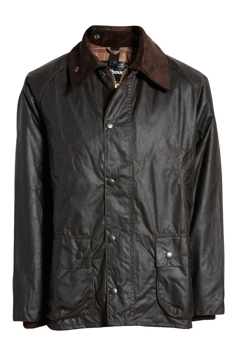 Bedale Water Resistant Waxed Cotton Jacket, Alternate, color, RUSTIC