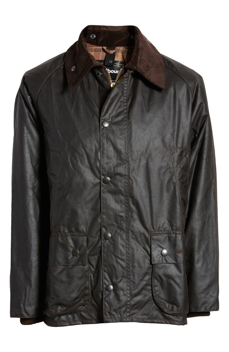 Barbour 'Bedale' Regular Fit Waxed Cotton Jacket, Alternate, color, Rustic