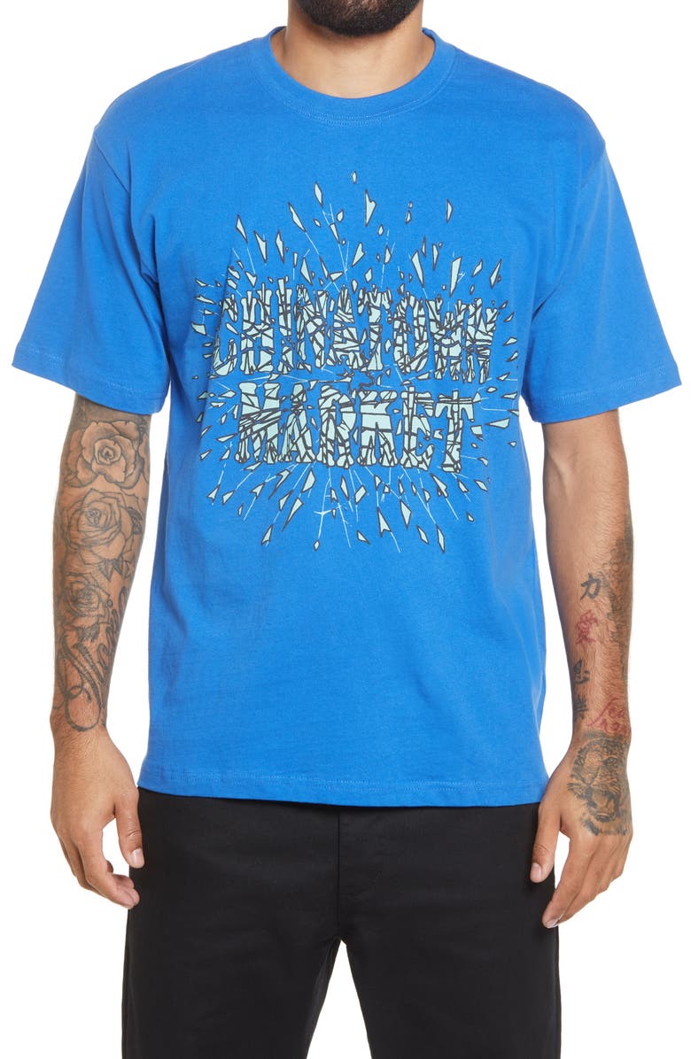 MARKET Chinatown Market Shattered CTM Graphic Tee, Main, color,