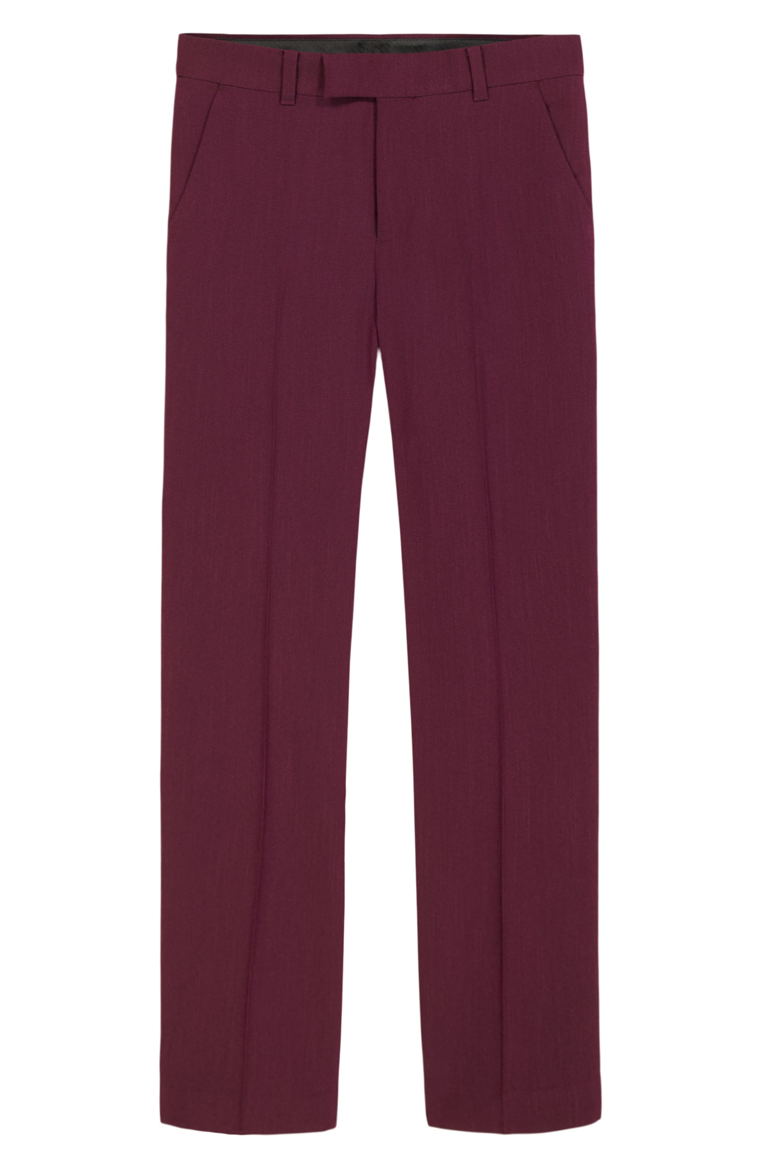 Kids' Stretch Textured Dress Pants