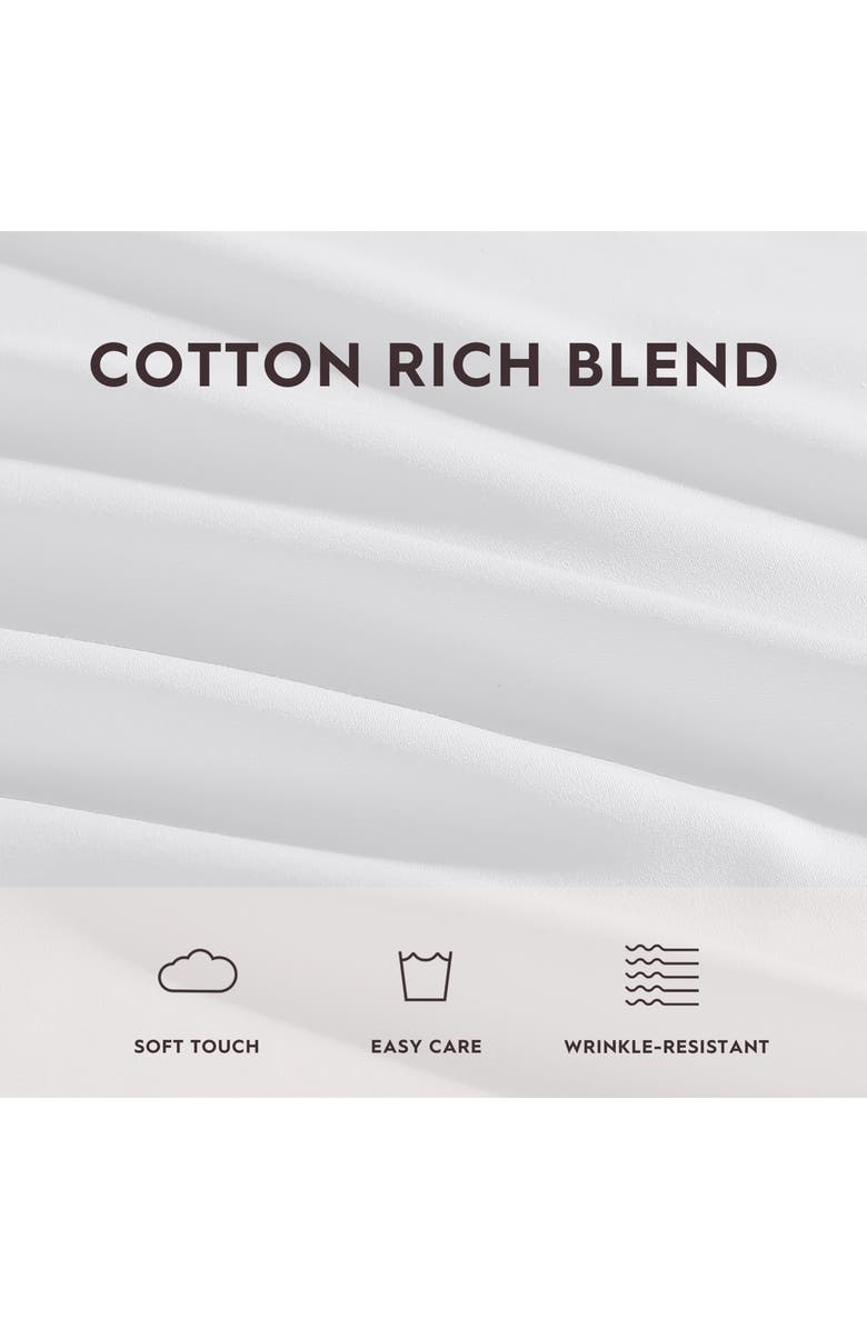 Laura Ashley Solid Sheet Set, Alternate, color, White