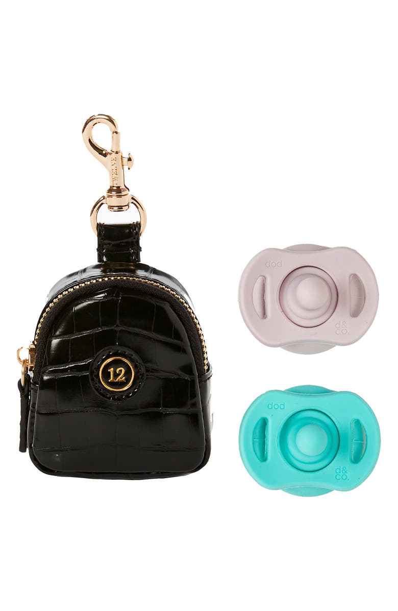 TWELVElittle Charm Pacifier Pouch, Alternate, color, 