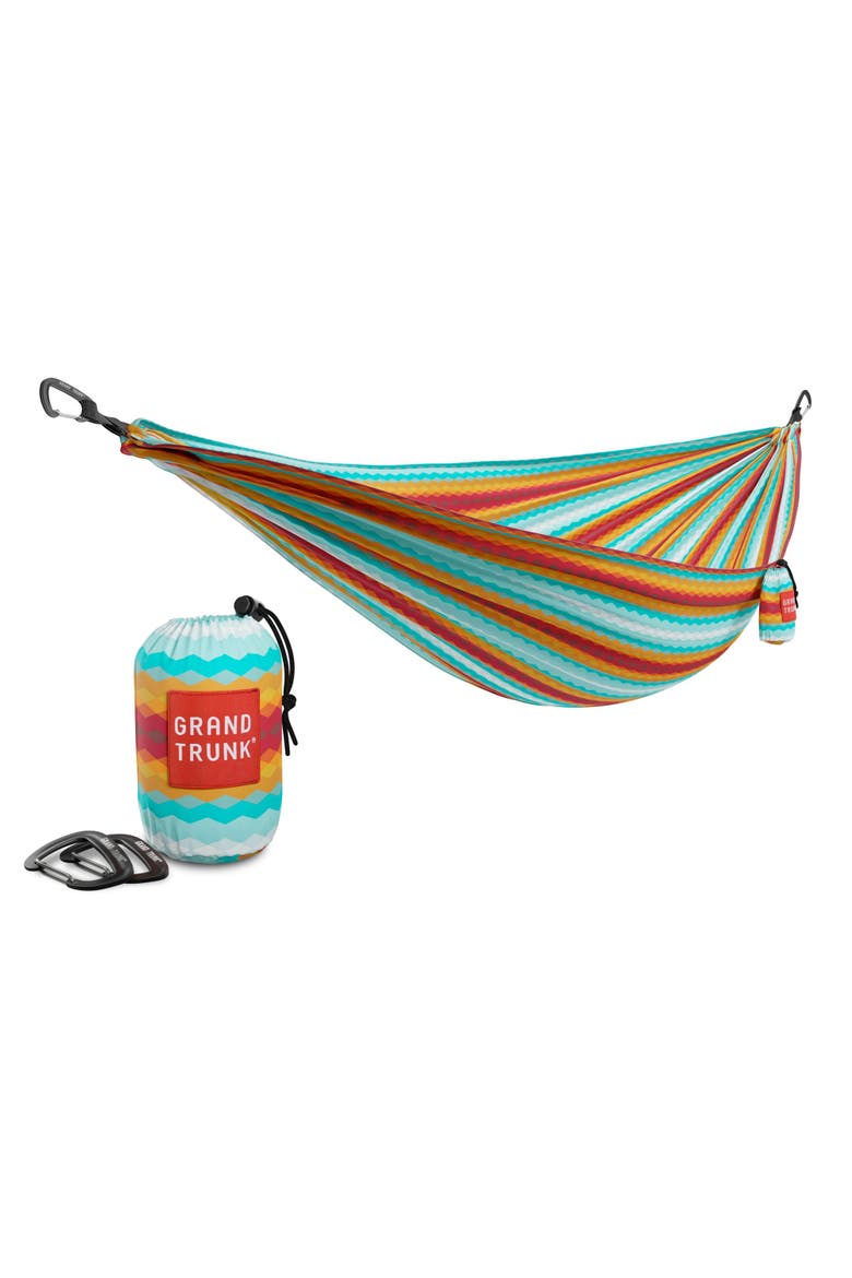 TrunkTech Double Printed Hammock, Main, color, Horizon Print