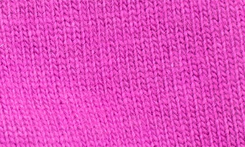 Portolano Scalloped Edge Knit Gloves In Pink