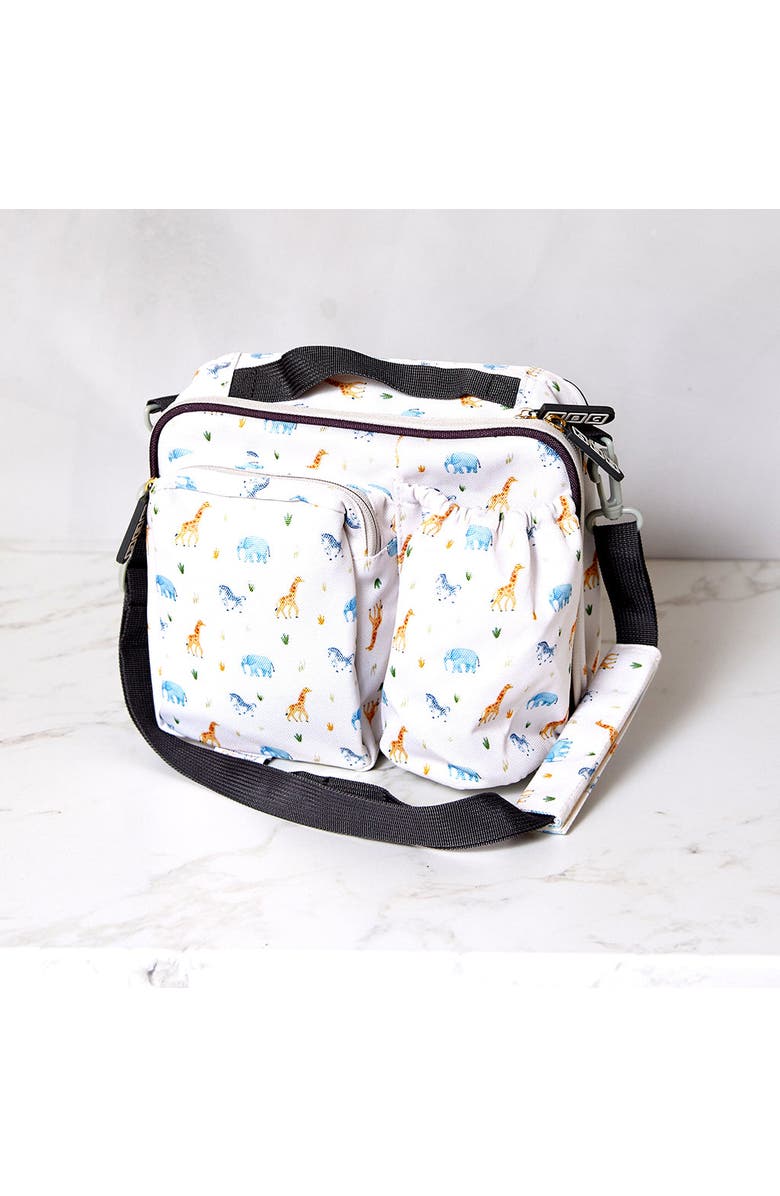 Austin Baby Co Bento Box and Lunch Bag Set, Alternate, color, Safari Warm Cream