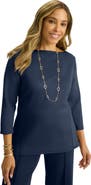 Jessica London Perfectease Boatneck Top