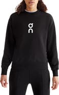 On Club Crewneck Cotton Blend Sweatshirt