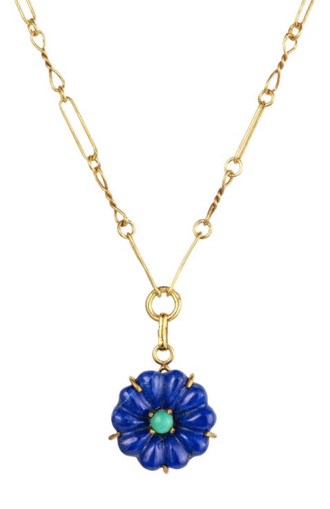 Friya Necklace - Lapis