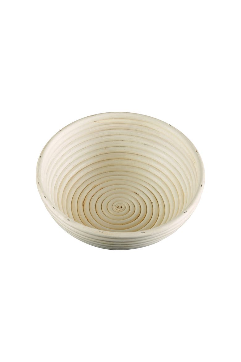 Brotform Round Proofing Basket Bread Rising and Serving Basket, Main, color, 8 inch