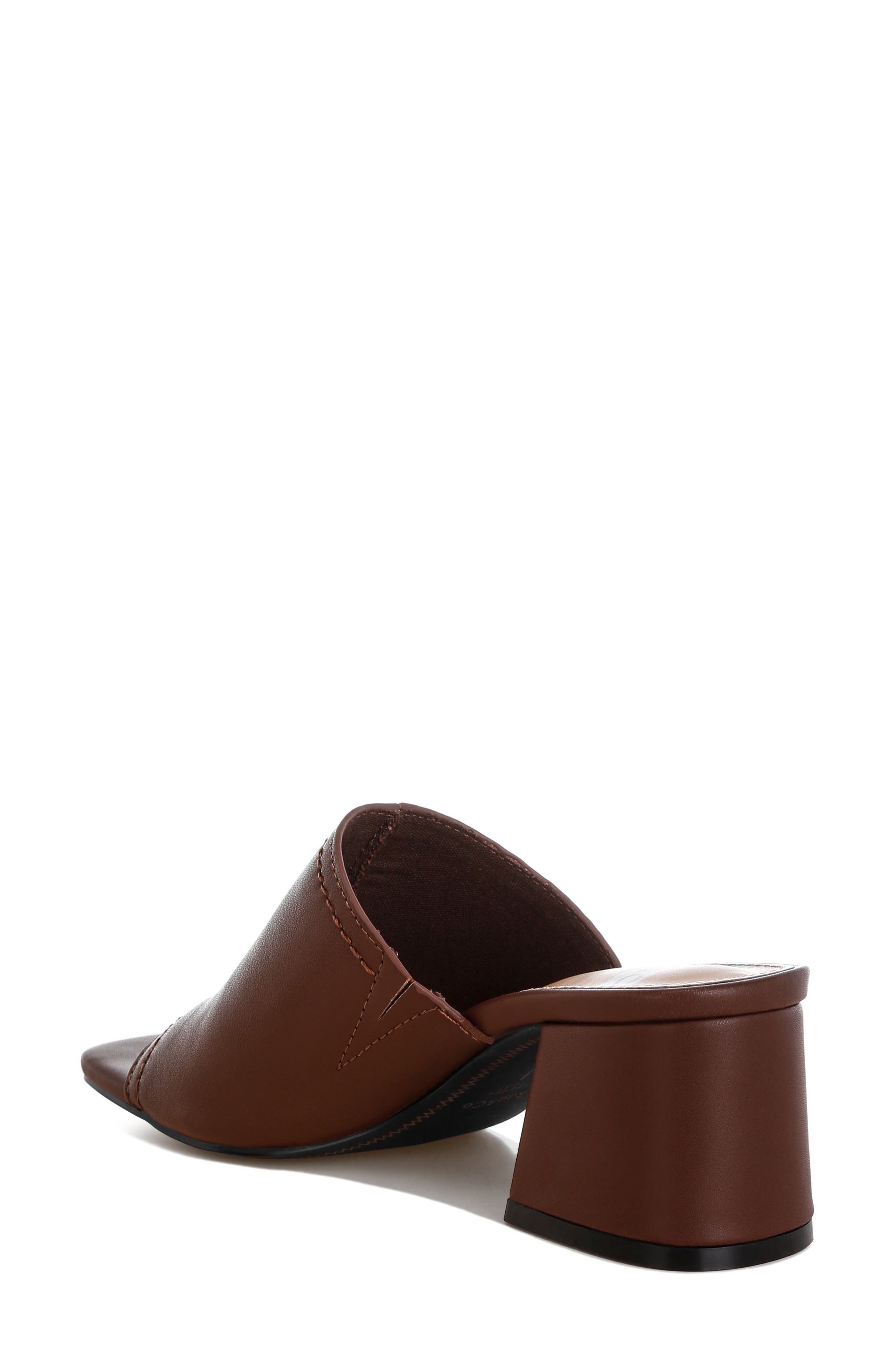 Wuling Slide Sandal, Alternate, color, BROWN