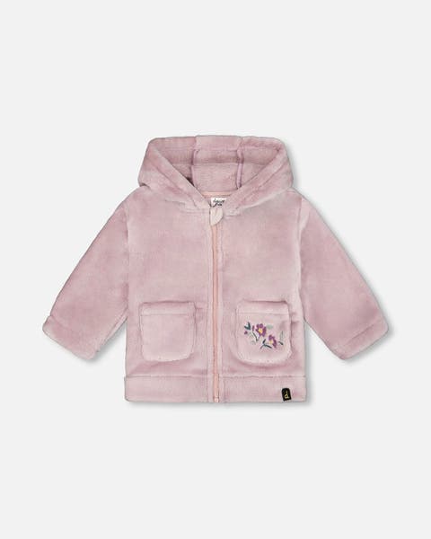 Hooded Zip Plush Jacket (Baby)