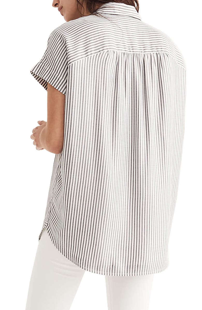 Madewell Central Stripe Shirt, Alternate, color,