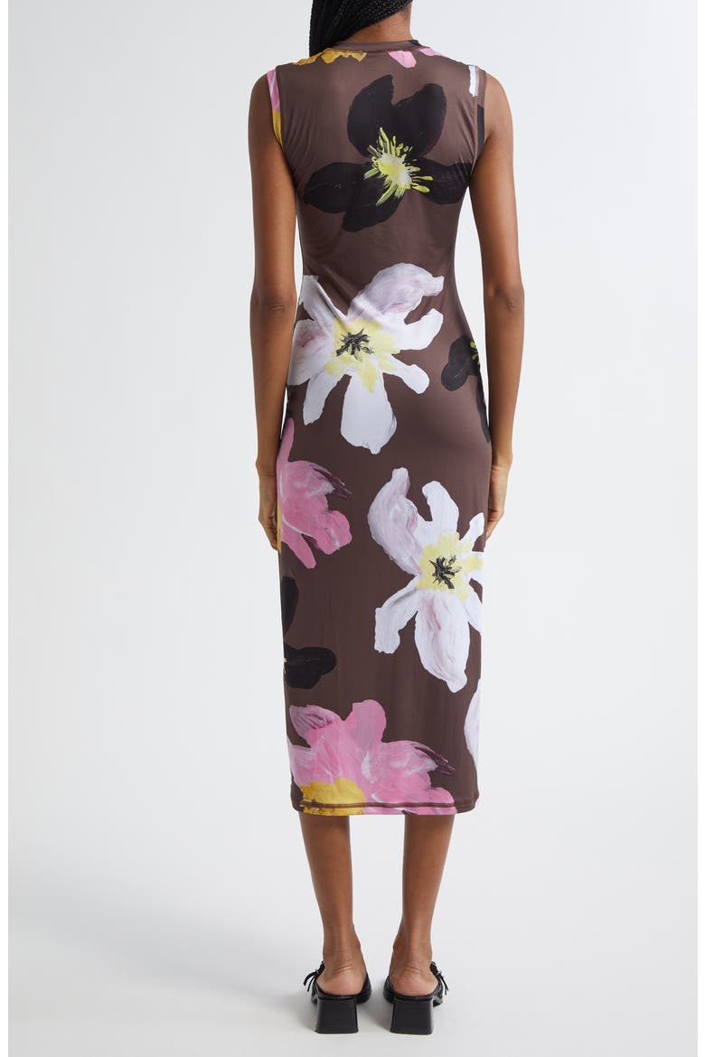 Floral Jersey Tank Dress, Alternate, color, WILD FLOWERS