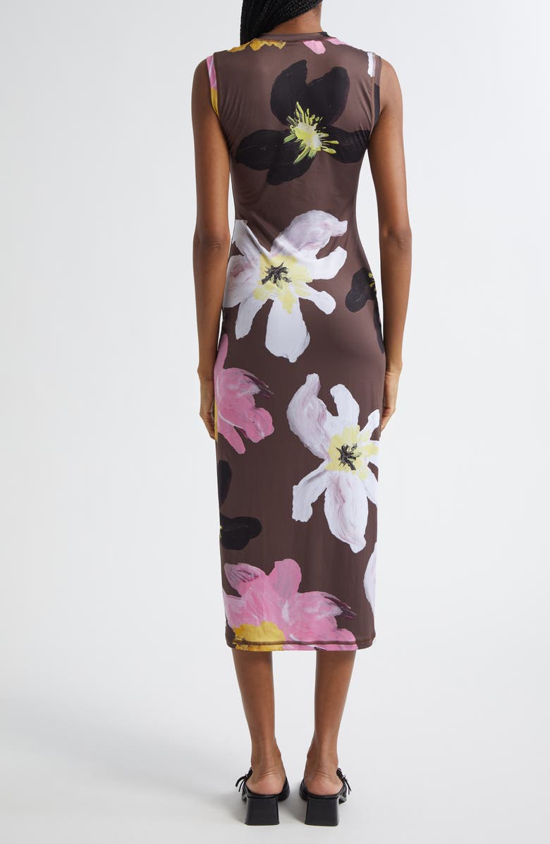 Stine Goya Floral Jersey Tank Dress, Alternate, color, Wild Flowers